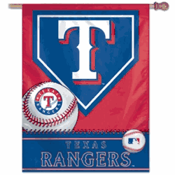 Texas Rangers Banner 28x40