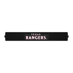 Texas Rangers Bar Drink Mat - 3.25in. x 24in.
