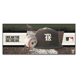 Texas Rangers Baseball Runner Rug - 30in. x 72in.