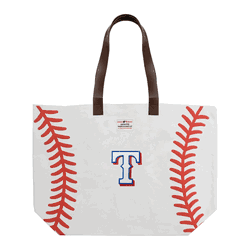 Texas Rangers Baseball Tote