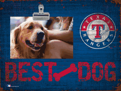 Texas Rangers Best Dog Clip Frame 10in. x 8in.