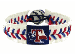 Texas Rangers Bracelet Classic Baseball Texas Flag