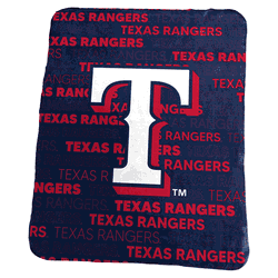 Texas Rangers Classic Fleece Throw