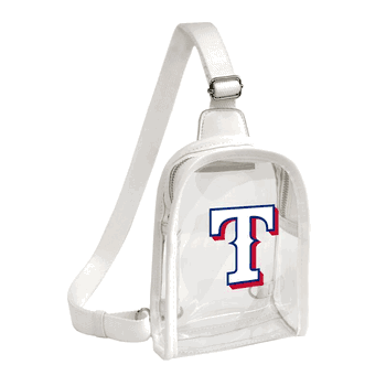 Texas Rangers Clear Mini Sling Stadium Bag