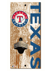 Texas Rangers Distressed Bottle Opener