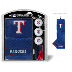 Texas Rangers Embroidered Towel Golf Gift Set