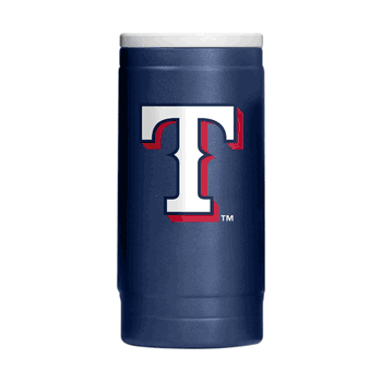 Texas Rangers Flipside Powder Coat Slim Can Coolie
