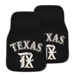 Texas Rangers Front Carpet Car Mat Set - 2 Pieces