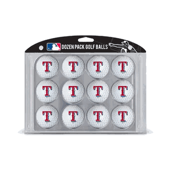 Texas Rangers Golf Balls Pack of 12