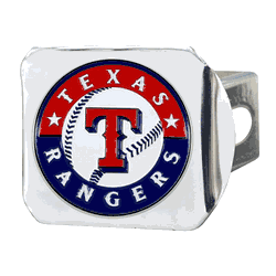 Texas Rangers Hitch Cover - 3D Color Emblem
