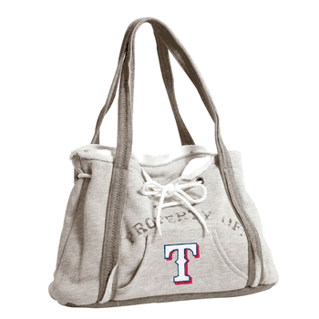 Texas Rangers Hoodie Purse Grey