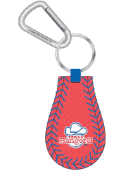 Texas Rangers Keychain Team Color Baseball Retro 1981 Cowboy Hat Logo CO