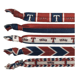 Texas Rangers Knotted Hair Tie