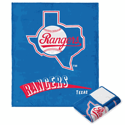 Texas Rangers MLB CC Throwback Silk Touch Throw Blanket