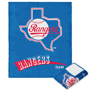 Texas Rangers MLB CC Throwback Silk Touch Throw Blanket