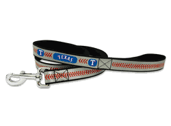 Texas Rangers Pet Leash Reflective Baseball Size Small CO