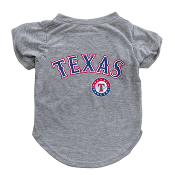 Texas Rangers Pet T-Shirt  - Large