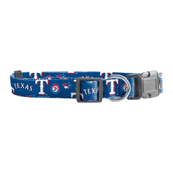 Texas Rangers Pet Team Collar  - Large