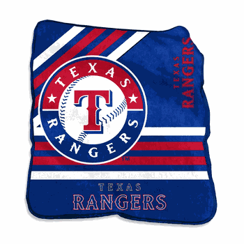 Texas Rangers Raschel Throw