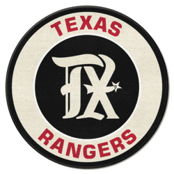 Texas Rangers Roundel Rug - 27in. Diameter