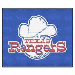 Texas Rangers Tailgater Rug - 5ft. x 6ft. - Retro Collection