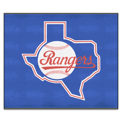 Texas Rangers Tailgater Rug - 5ft. x 6ft. - Retro Collection