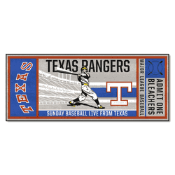 Texas Rangers Ticket Runner Rug - 30in. x 72in.
