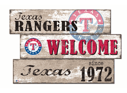 Texas Rangers Welcome 3 Plank