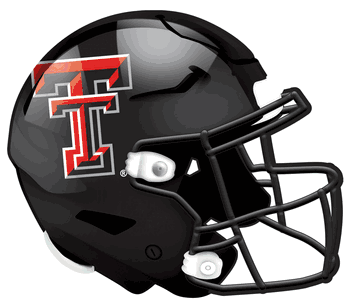 Texas Tech Red Raiders 12in Authentic Helmet Sign