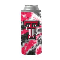 Texas Tech Red Raiders 12oz Tie Dye Slim Can Coolie