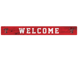 Texas Tech Red Raiders 16in. Welcome Strip