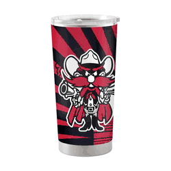 Texas Tech Red Raiders 20oz Mascot Stainless Tumbler