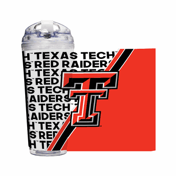Texas Tech Red Raiders 24 Oz Hinged Lid Tumbler