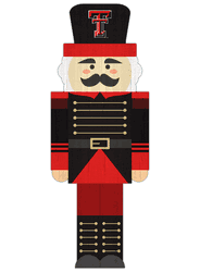 Texas Tech Red Raiders 31" Nutcracker Leaner