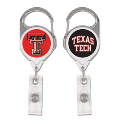 Texas Tech Red Raiders Badge Holder Premium Retractable