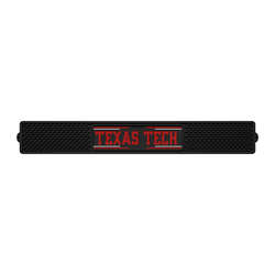 Texas Tech Red Raiders Bar Drink Mat - 3.25in. x 24in.