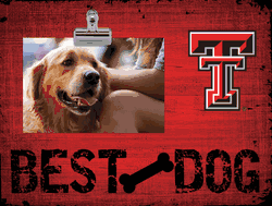 Texas Tech Red Raiders Best Dog Clip Frame