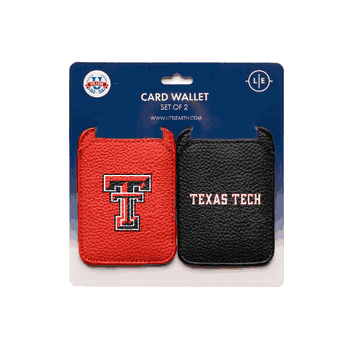 Texas Tech Red Raiders Card Wallet 2-pack