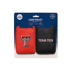 Texas Tech Red Raiders Card Wallet 2-pack
