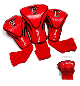 Texas Tech Red Raiders Club 3 Piece Contour Headcover Set