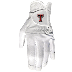 Texas Tech Red Raiders Cool mesh with cabretta leather - one size - mens left