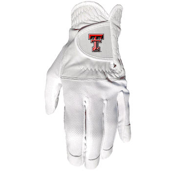 Texas Tech Red Raiders Cool mesh with cabretta leather - one size - mens left
