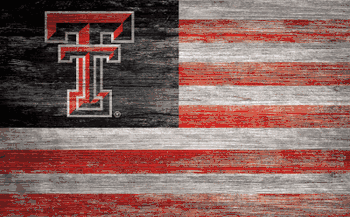 Texas Tech Red Raiders Distressed Flag 11x19