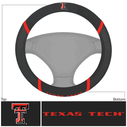 Texas Tech Red Raiders Embroidered Steering Wheel Cover