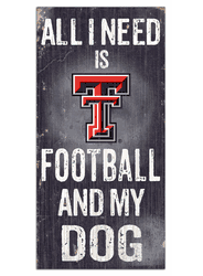 Texas Tech Red Raiders Football and My Dog Sign