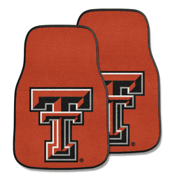 Texas Tech Red Raiders Front Carpet Car Mat Set - 2 Pieces