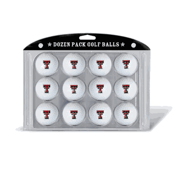 Texas Tech Red Raiders Golf Balls Pack of 12