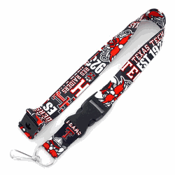 Texas Tech Red Raiders Lanyard Breakaway Style Dynamic Design