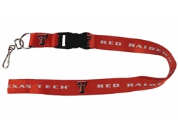 Texas Tech Red Raiders Lanyard - Breakaway with Key Ring