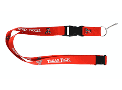 Texas Tech Red Raiders Lanyard Red